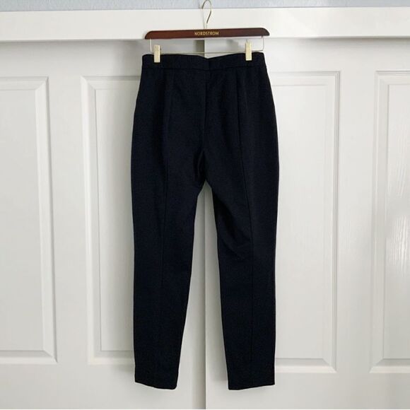 Everlane The Side Zip Stretch Cotton Pant Black Stretch 6 - Picture 6 of 7